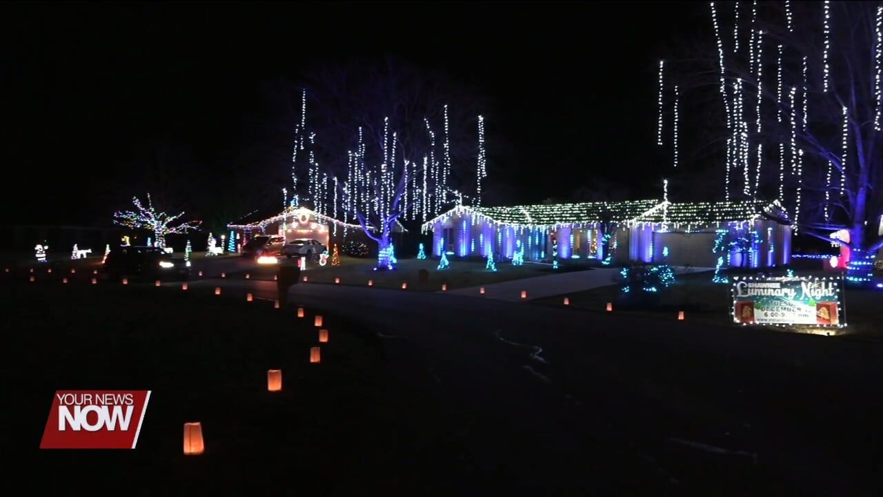 Christmas Lights & Food Drive at the 44th Annual Shawnee Luminary Night